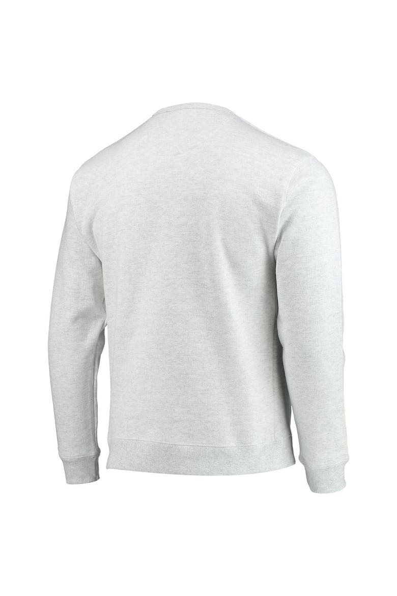 Men's League Collegiate Wear Heathered Gray Georgetown Hoyas Upperclassman Pocket Pullover Sweatshirt, Alternate, color, Heather Gray