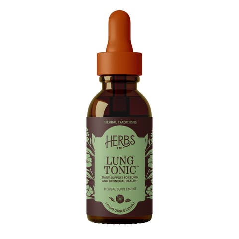 Lung Tonic - Promotes Healthy Lung Function - 1fl oz