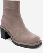 Forever & Always Shoes Junae Leather Block Heel Boot
