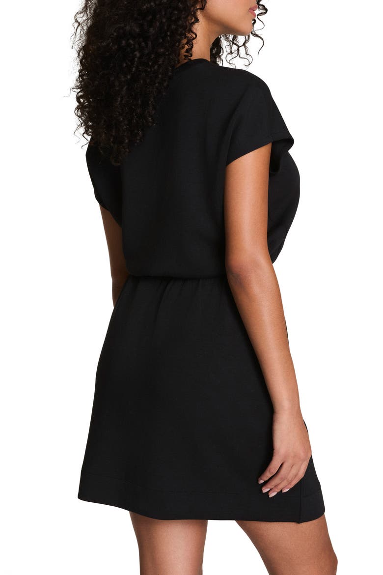 Crewneck Sweatshirt Dress, Alternate, color, VERY BLACK