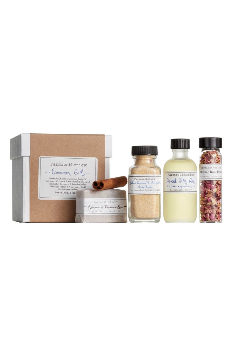 Farmaesthetics Cinnamon Girl Bath & Body Set, Main, color, 