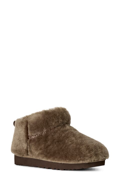 Classic Ultra Mini Fluffed Genuine Shearling Boot