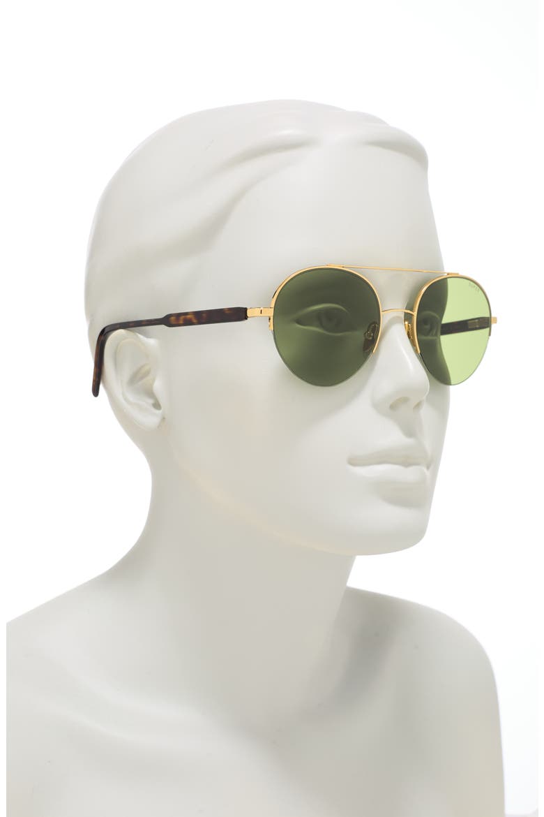 RETROSUPERFUTURE 52mm Round Sunglasses, Alternate, color, GOLD