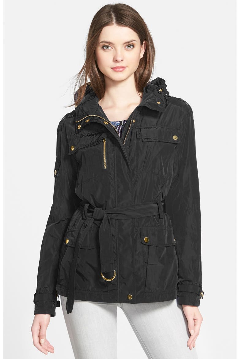 'New Hamptons' Anorak, Main, color, BLACK