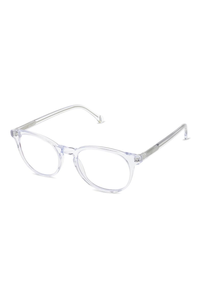 Roebling 49mm Round Blue Light Glasses, Alternate, color, PANORAMA/ CLEAR
