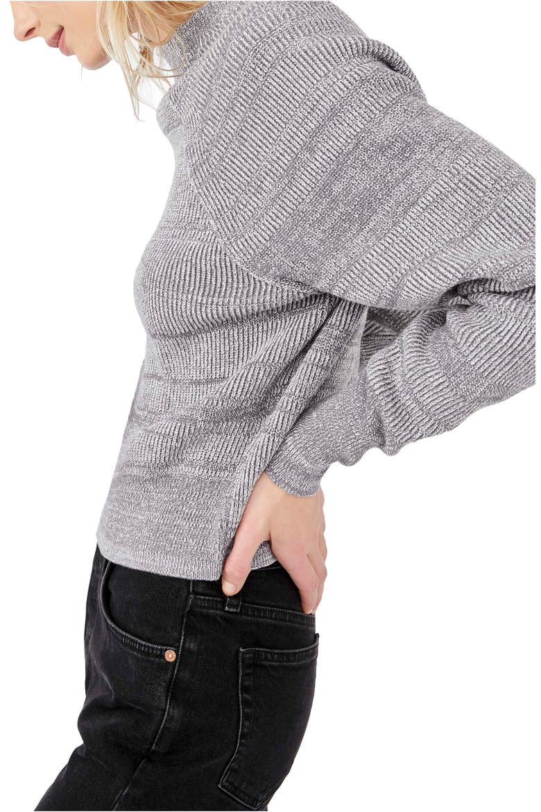 Too Good Sweater, Alternate, color, STEEL GRAY