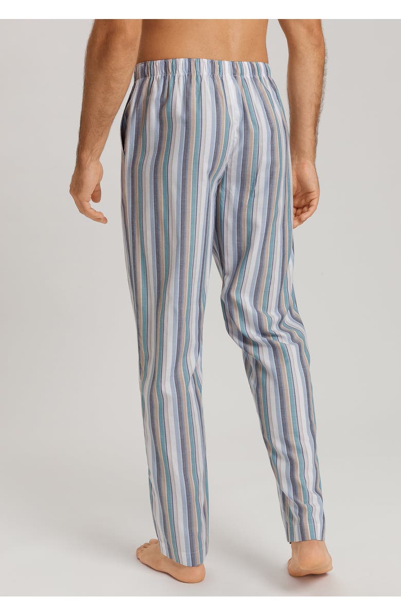 Hanro Night And Day Pants, Alternate, color, Atlantic Stripe