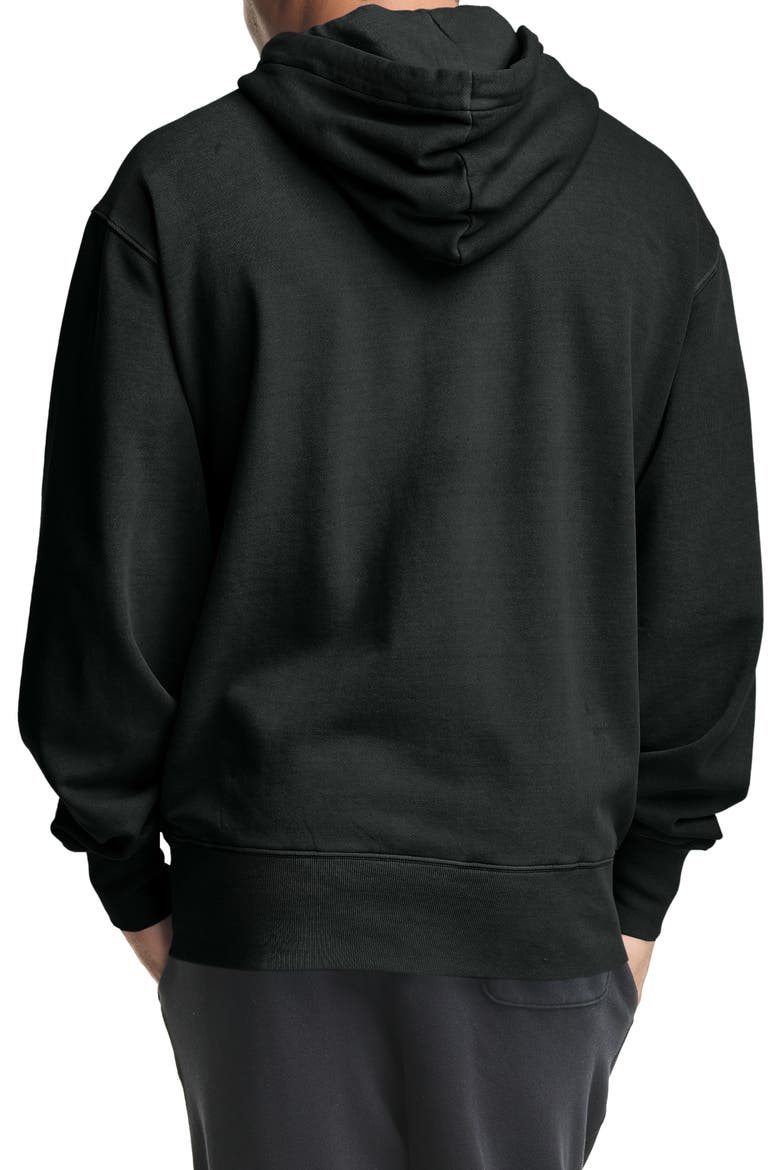 Lightweight Hoodie, Alternate, color, VINTAGE DYE BLACK