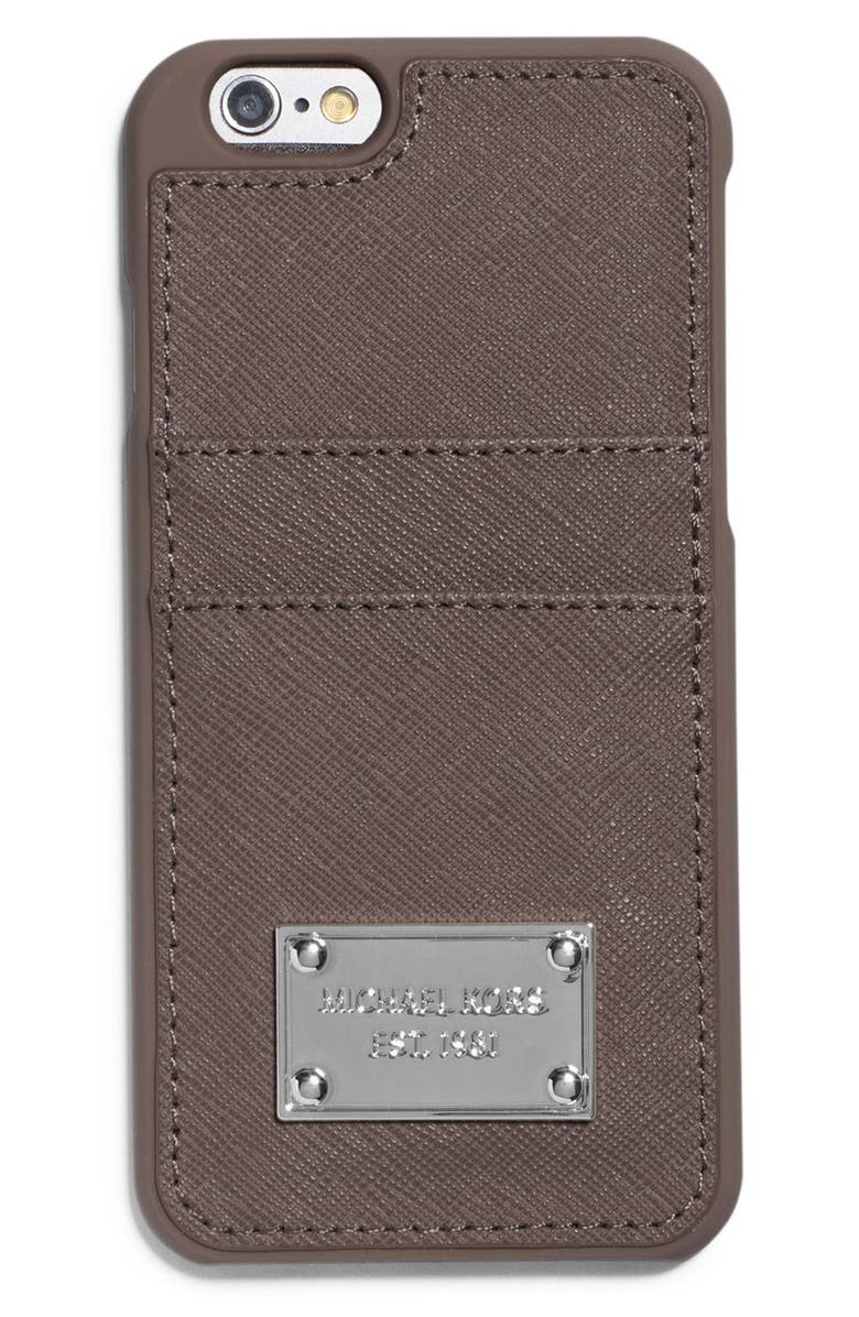 MICHAEL Michael Kors Card Holder iPhone 6 & 6s Case, Main, color, 