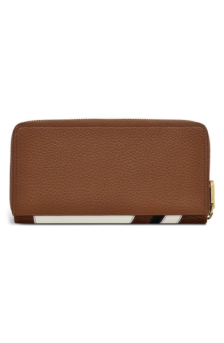 Radley Mountain Wanderers Zip Continental Wallet, Alternate, color, Saddle