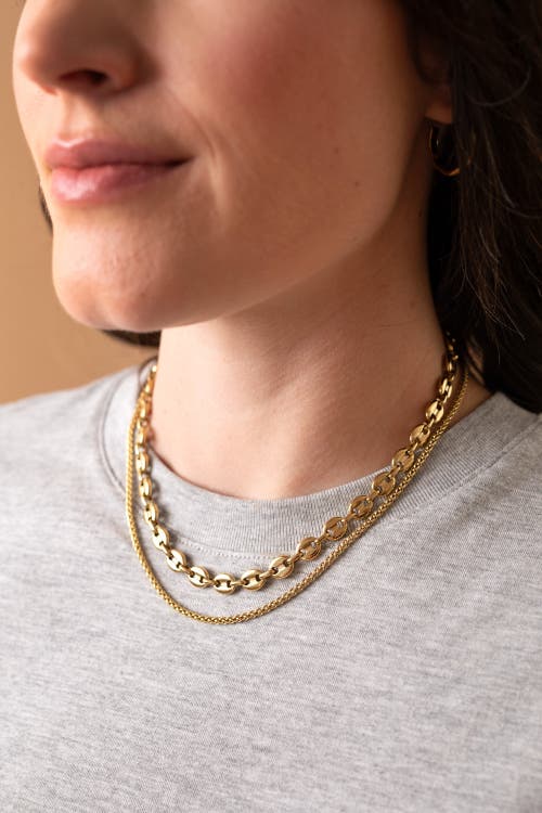Alex And Ani Mariner Necklace In Gold