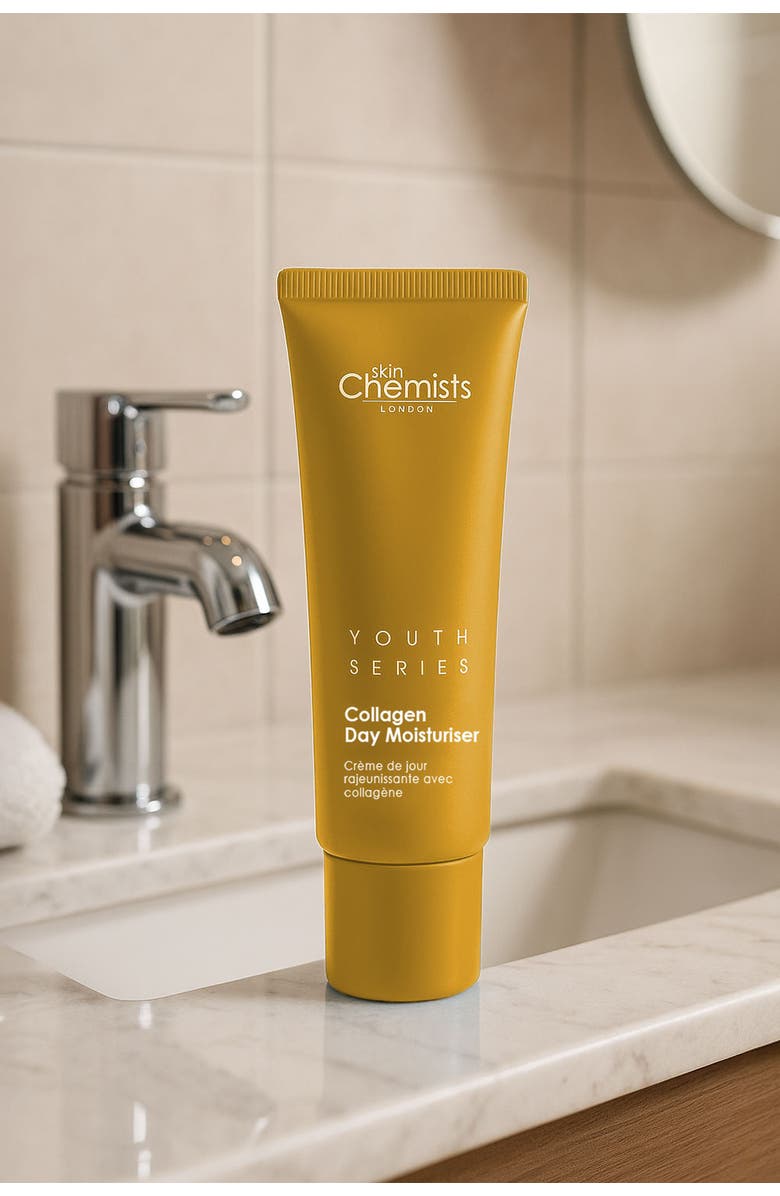 SKINCHEMISTS Youth Series 1% Collagen Day Moisturiser 50ml, Alternate, color, White