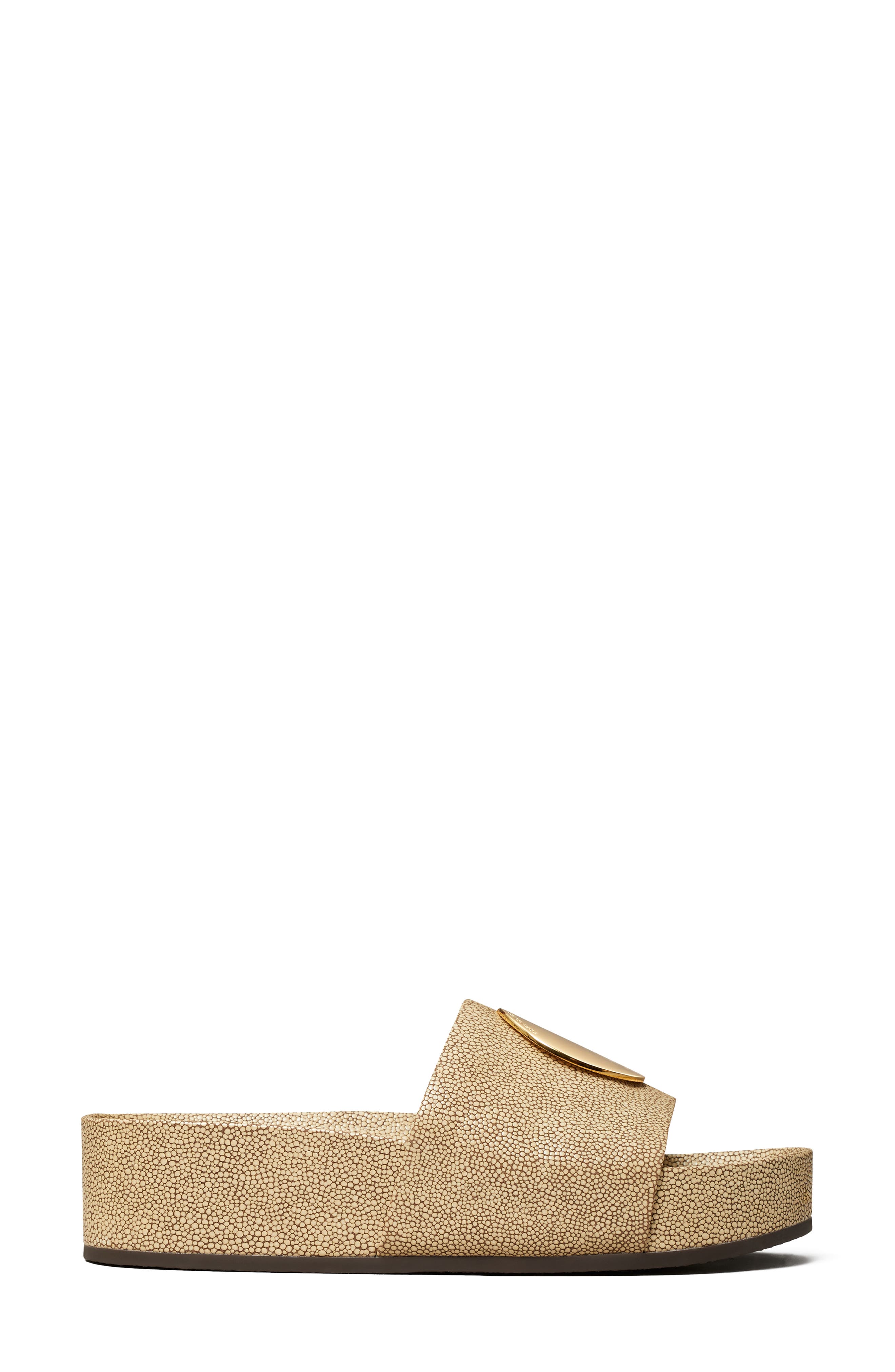 Tory Burch Patos Platform Slide Sandal, Alternate, color, 