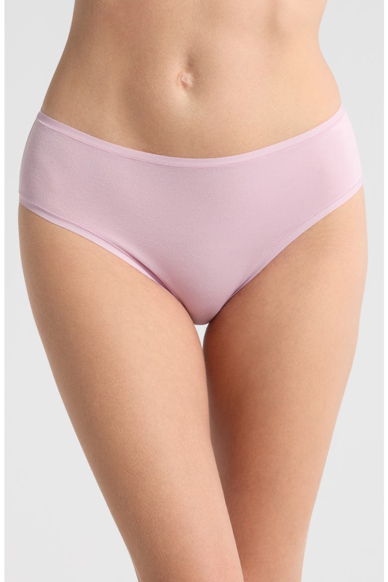 Bliss Bare Cotton Hipster Briefs, Main, color, ROSE MIST