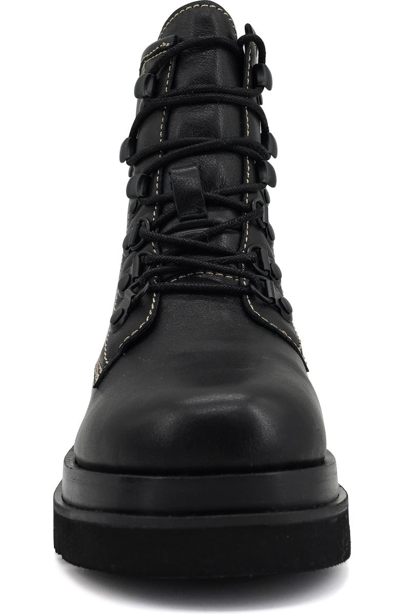 Artisan Crafted By Zigi Violet Bootie, Alternate, color, Black Leather