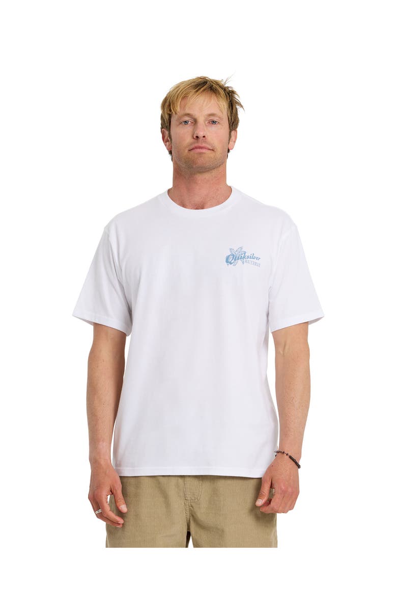 Quiksilver Lady Ukulele QMT0 Short Sleeve Shirt, Main, color, White