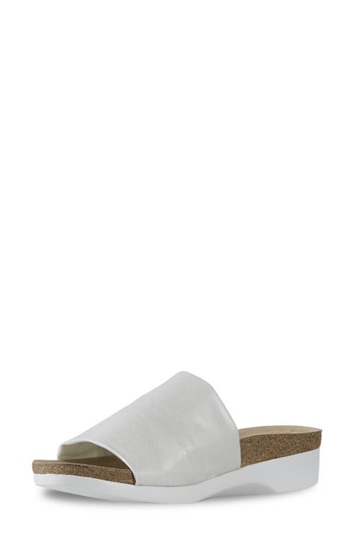 Munro Casita Slide Sandal In White
