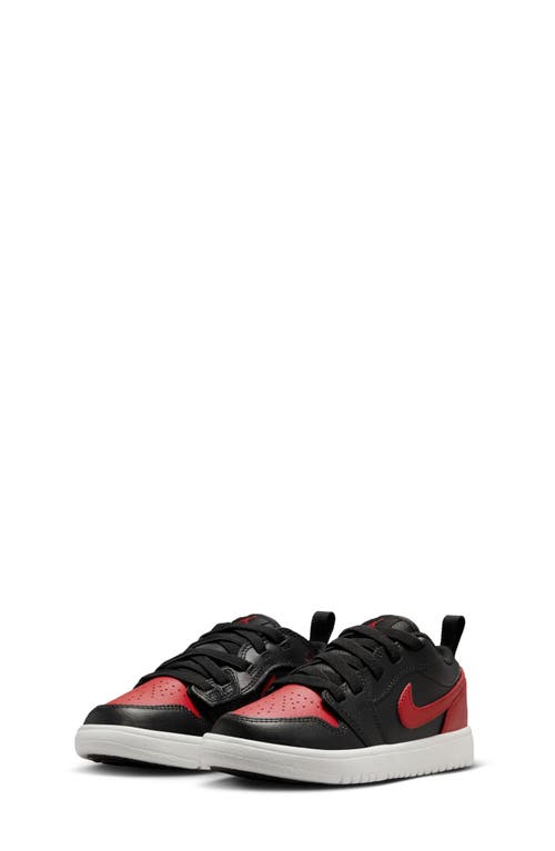 Nike Kids' Air Jordan 1 Low Alt Sneaker In Black/varsity Red/summit