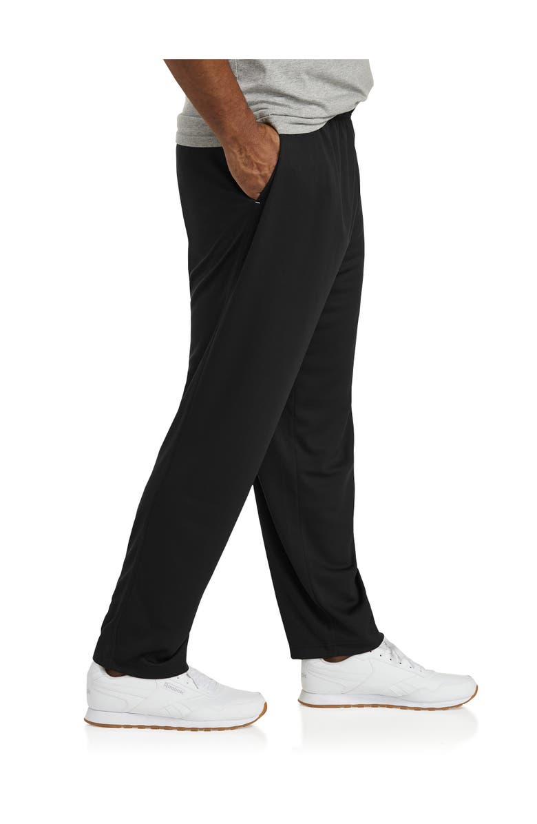 Reebok Performance Mesh Open-Hem Pants, Alternate, color, Black