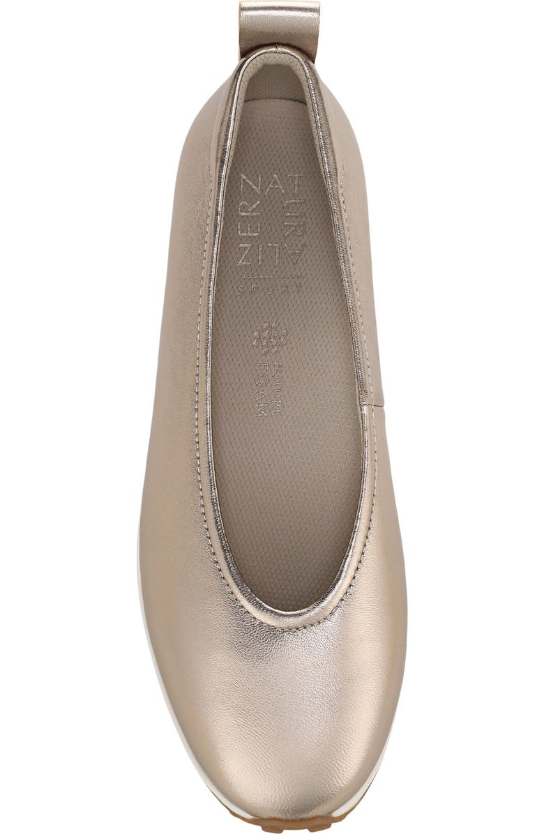 Naturalizer Carla Sport Flat, Alternate, color, Warm Silver