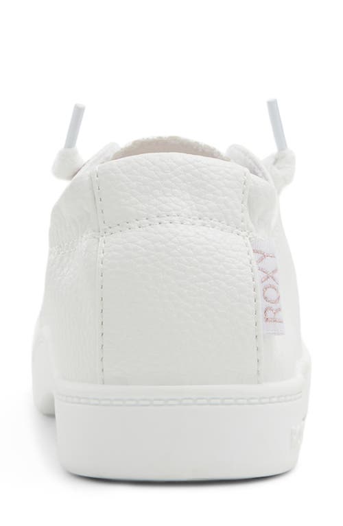 Roxy Bayshore Plus Lx Sneaker In White