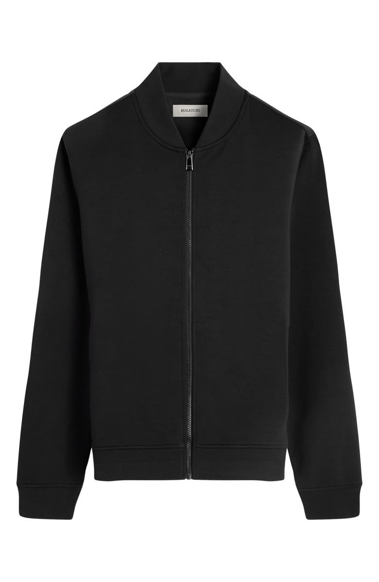 Bugatchi Soft Touch Knit Bomber Jacket, Alternate, color,