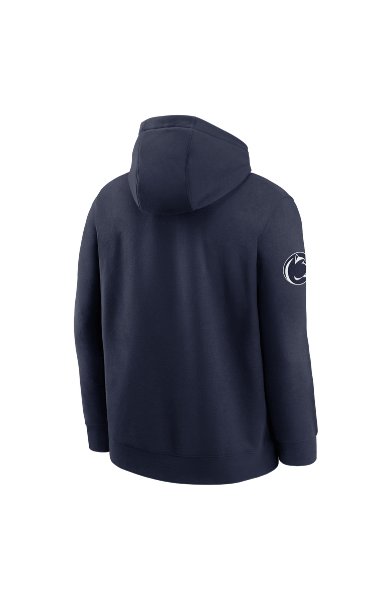 Nike Men's Nike Navy Penn State Nittany Lions 2025 Sideline Club Fleece Pullover Hoodie, Alternate, color, Navy