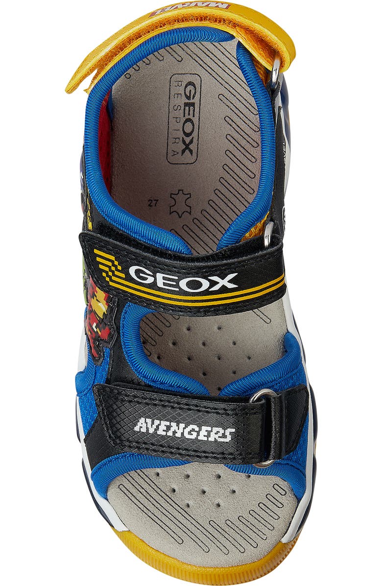 Geox x Marvel Kids' Android Sandal, Alternate, color,