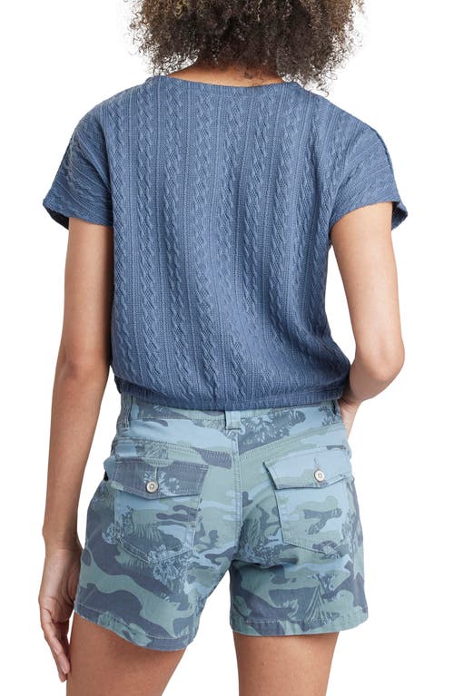 Supplies By Unionbay Noah Cable Stitch Top In Atmosphere