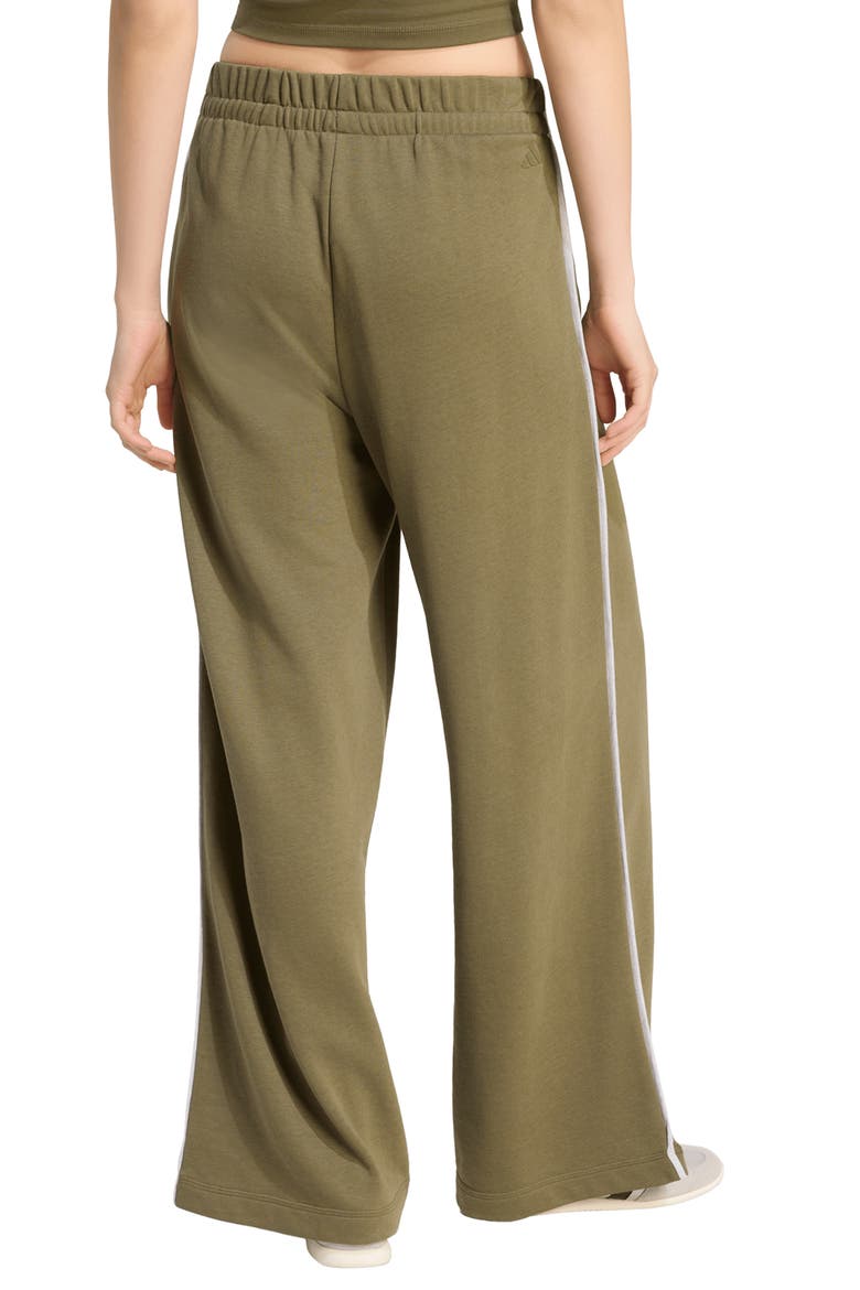 Wide Leg Pants, Alternate, color, OLIVE STRATA/ SOLID GREY