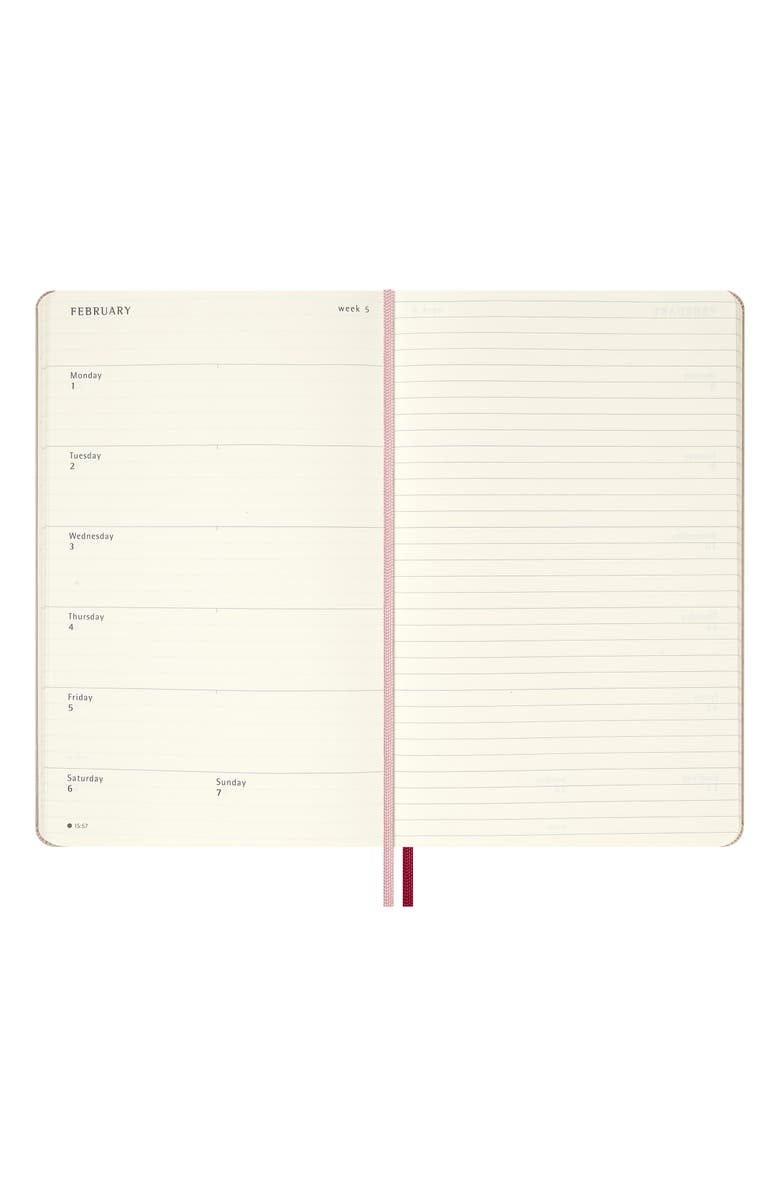 Moleskine Sakura Large Weekly Notebook, Alternate, color, Pink Floral