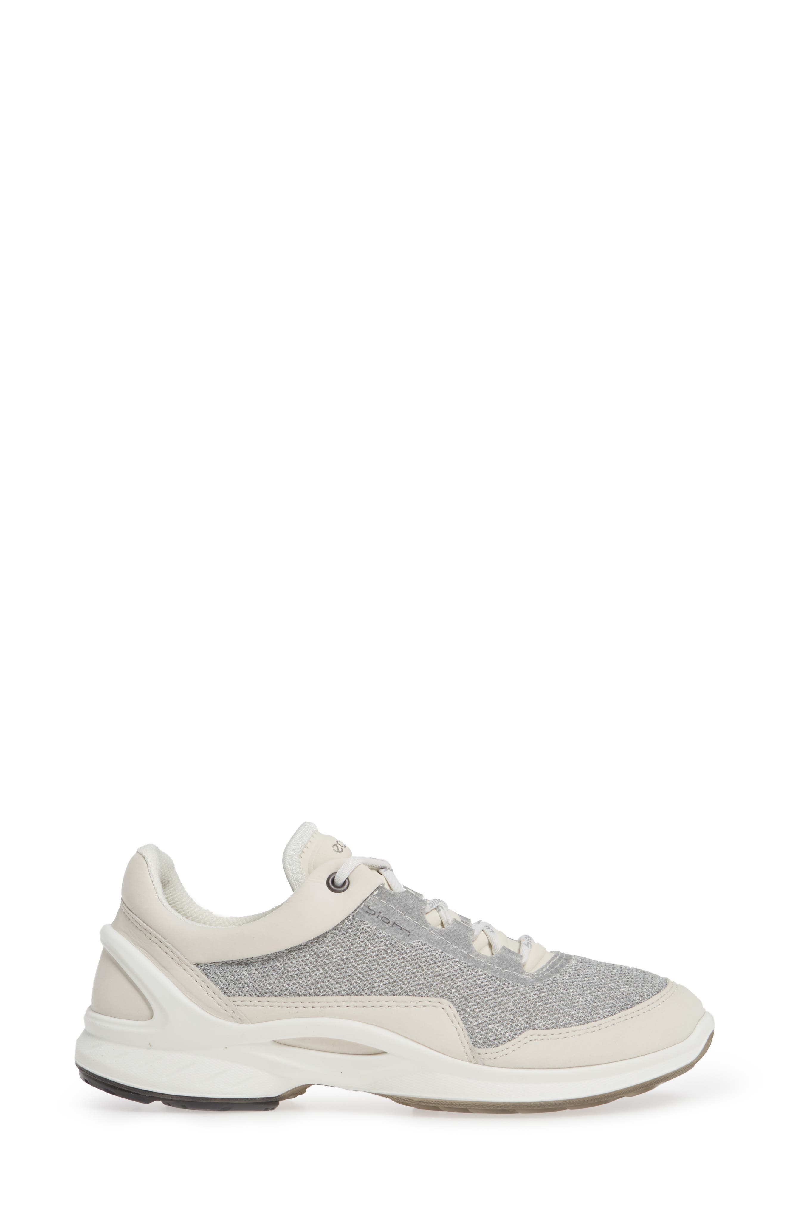 BIOM Fjuel Sneaker, Alternate, color, SHADOW WHITE NUBUCK LEATHER