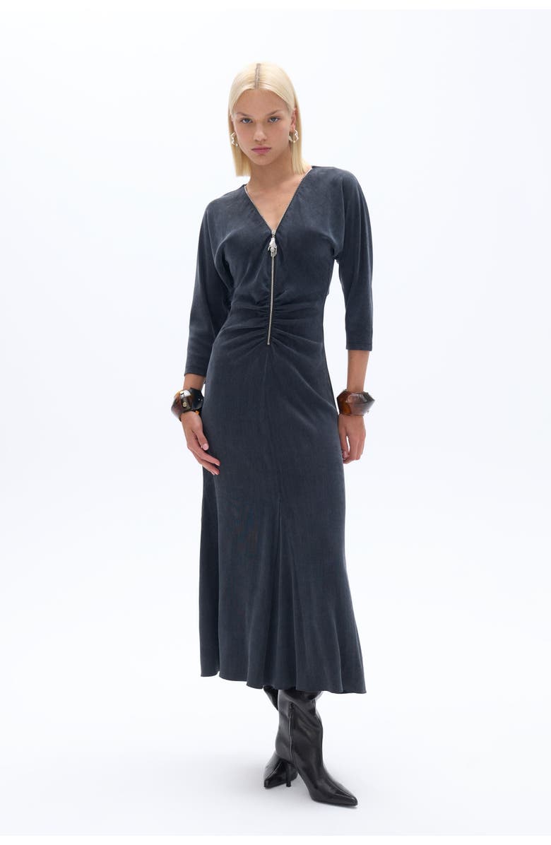 Nocturne Draped Detail Dress, Main, color, 
