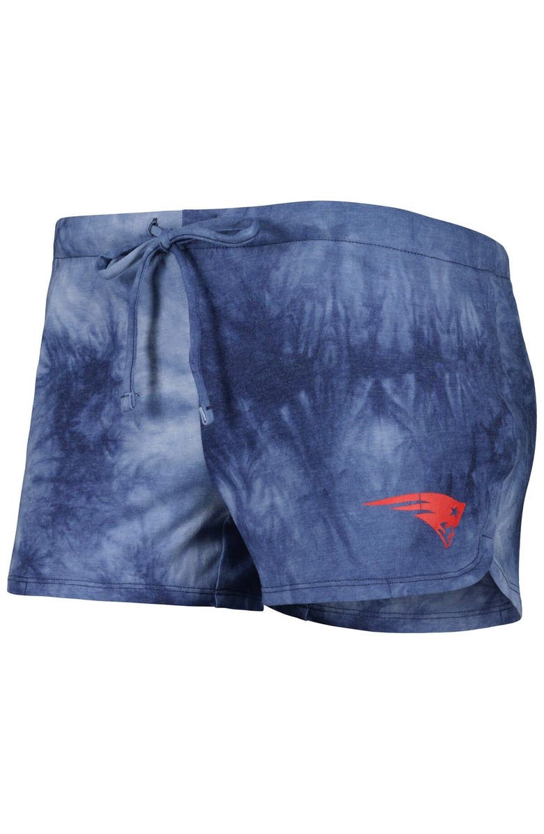 CONCEPTS SPORT Women's Concepts Sport Navy New England Patriots Billboard Scoop Neck Racerback Tank and Shorts Sleep Set, Alternate, color, Navy