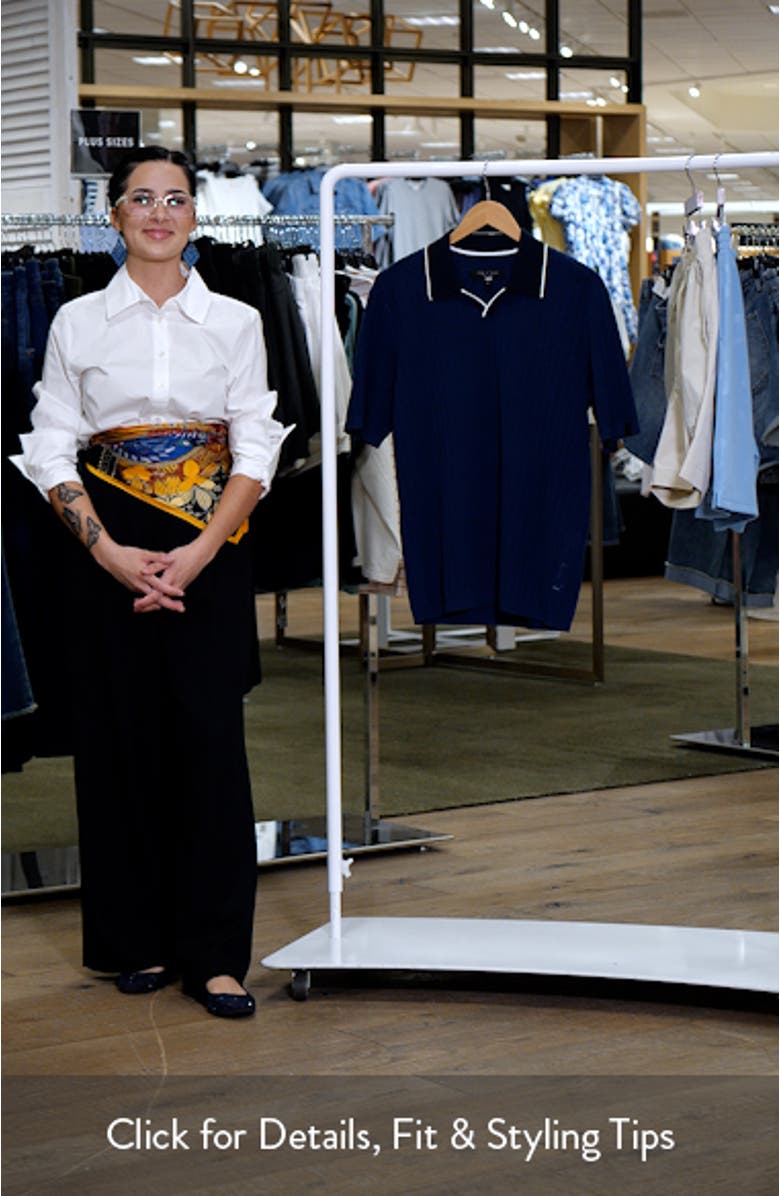 Sanford Rib Johnny Collar Polo, sales video thumbnail