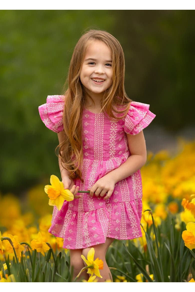 Pinkalicious Short Sleeve Dress, Alternate, color, Pink