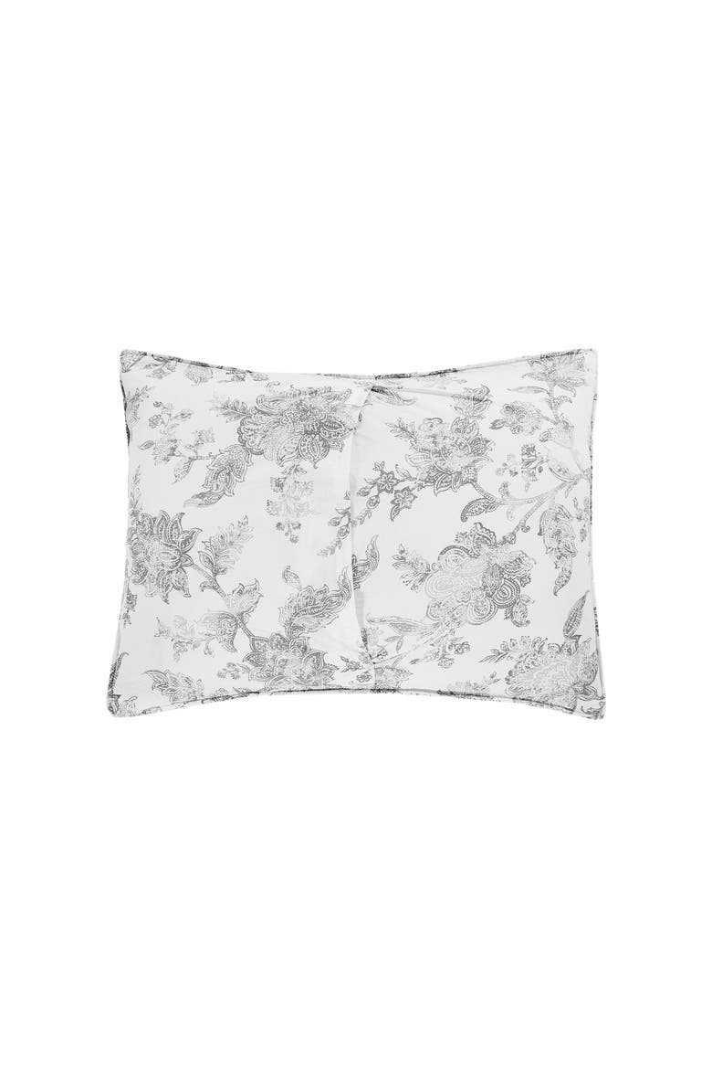Miriam Floral Cotton Quilt Set  - Reversible and Machine Washable, Alternate, color, Gray