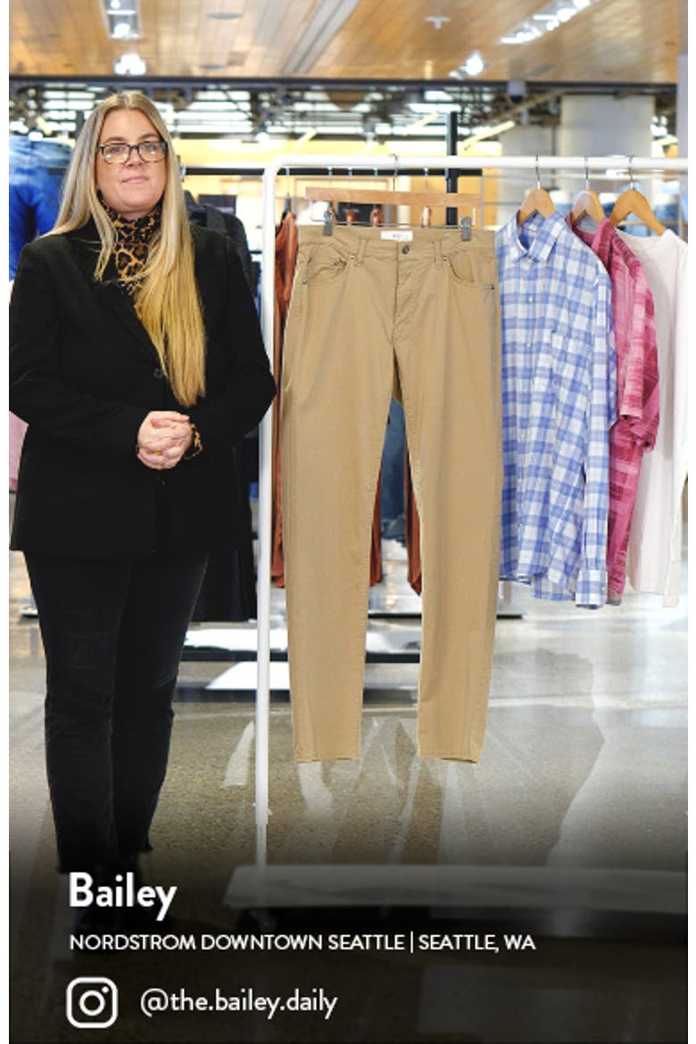 Cooper Fancy Stretch Cotton Twill Pants video