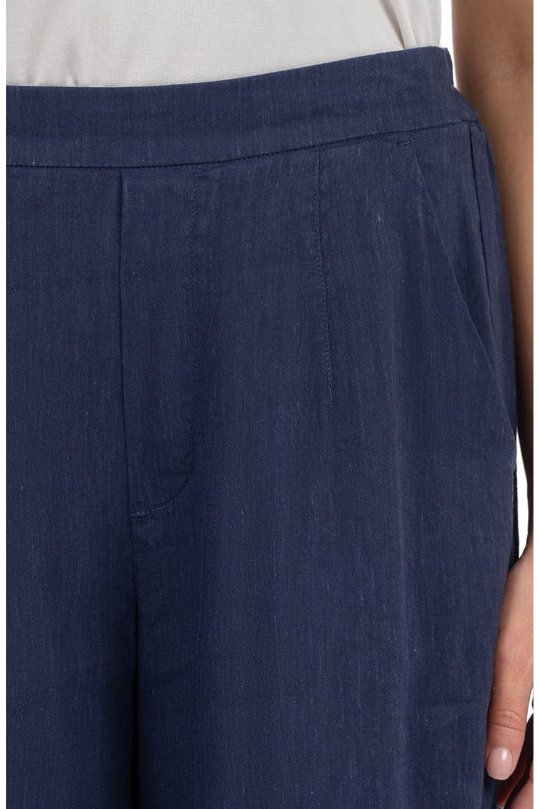 Meg High Waist Ankle Wide Leg Pants, Alternate, color, INK BLUE