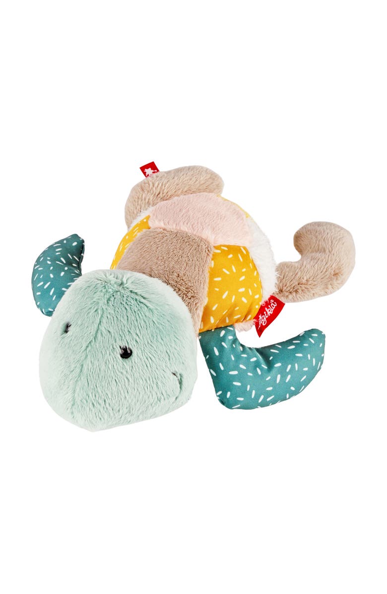 sigikid Patchwork Turtle Plush Toy, Main, color, Multicolored