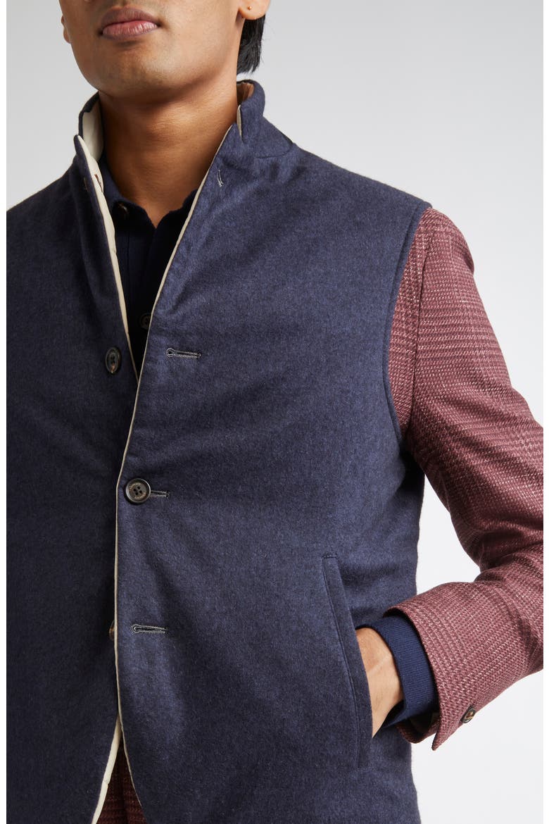 Reversible Technical Vest, Alternate, color, 11-02 BLUE AND SAND