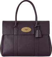 Mulberry Bayswater Grained Leather Satchel