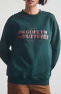 Brooklyn Industries Relaxed Graphic Sweatshirt