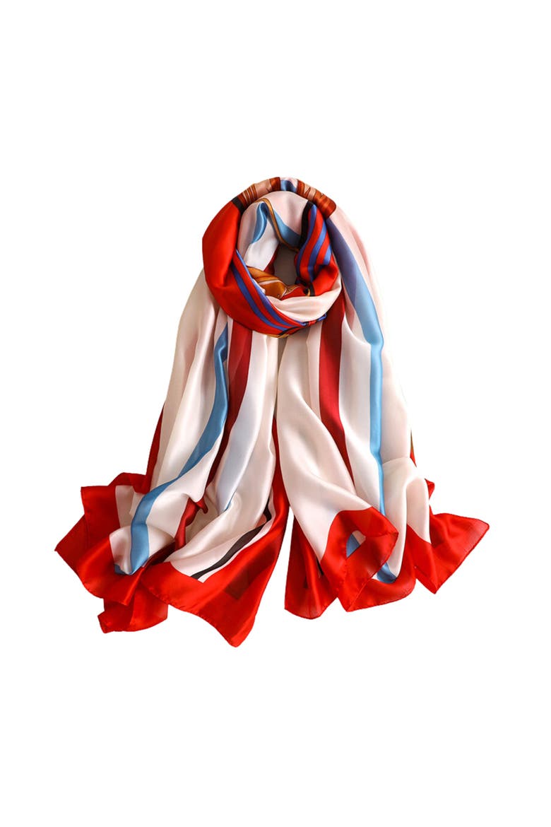 Equine MultiColor Ultrasoft Lightweight Scarf, Main, color, Multi