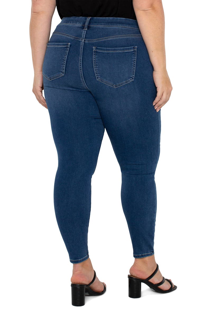 Gia Glider Forever Fit Pull-On Ankle Skinny Jeans, Alternate, color, SANTA YNEZ
