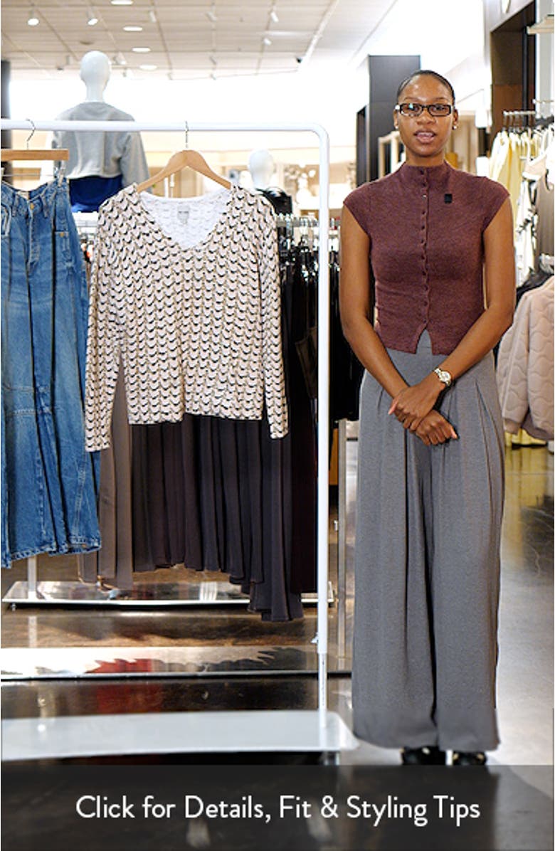 Mosaica Cotton Cord Sweater, sales video thumbnail