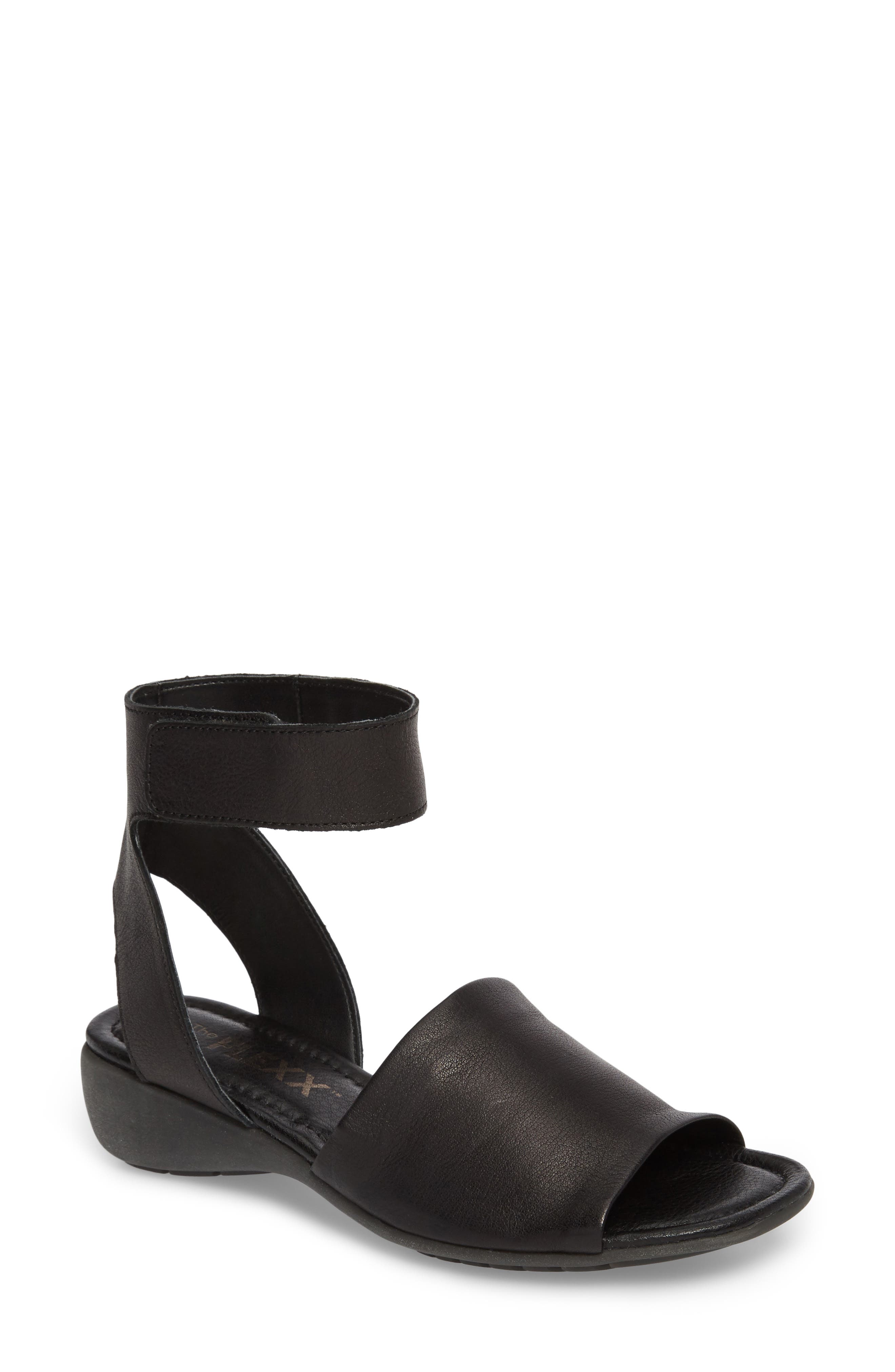 The FLEXX 'Beglad' Leather Ankle Strap Sandal, Main, color, 