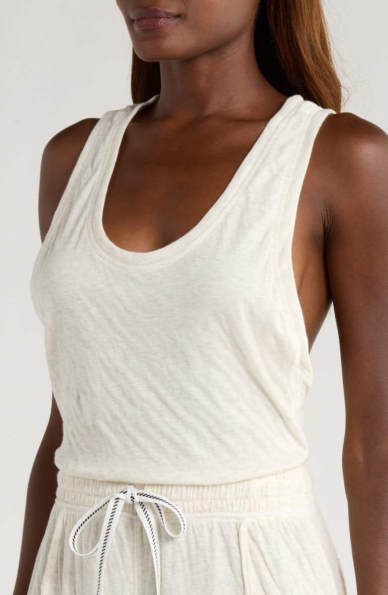 Free People Wait a Minute Jumpsuit, Alternate, color, Oatmeal Combo