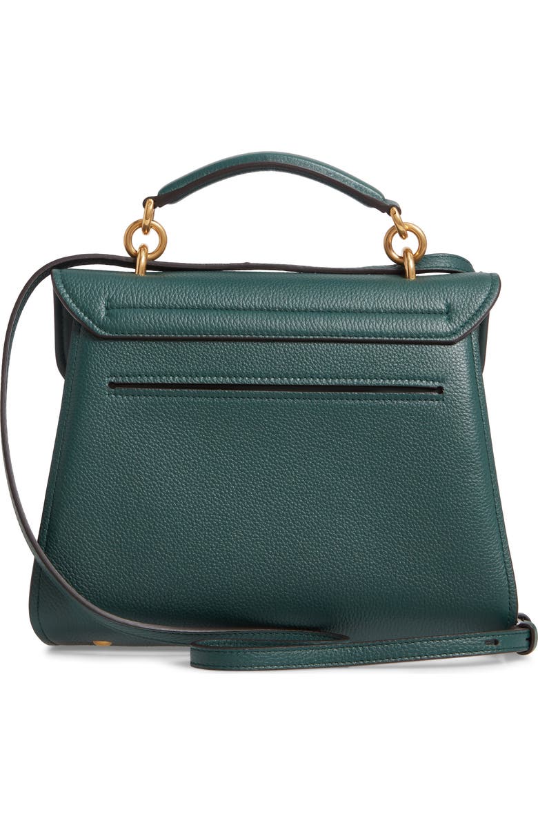 FERRAGAMO Salvatore Ferragamo Small Margot Leather Top Handle Bag, Alternate, color,