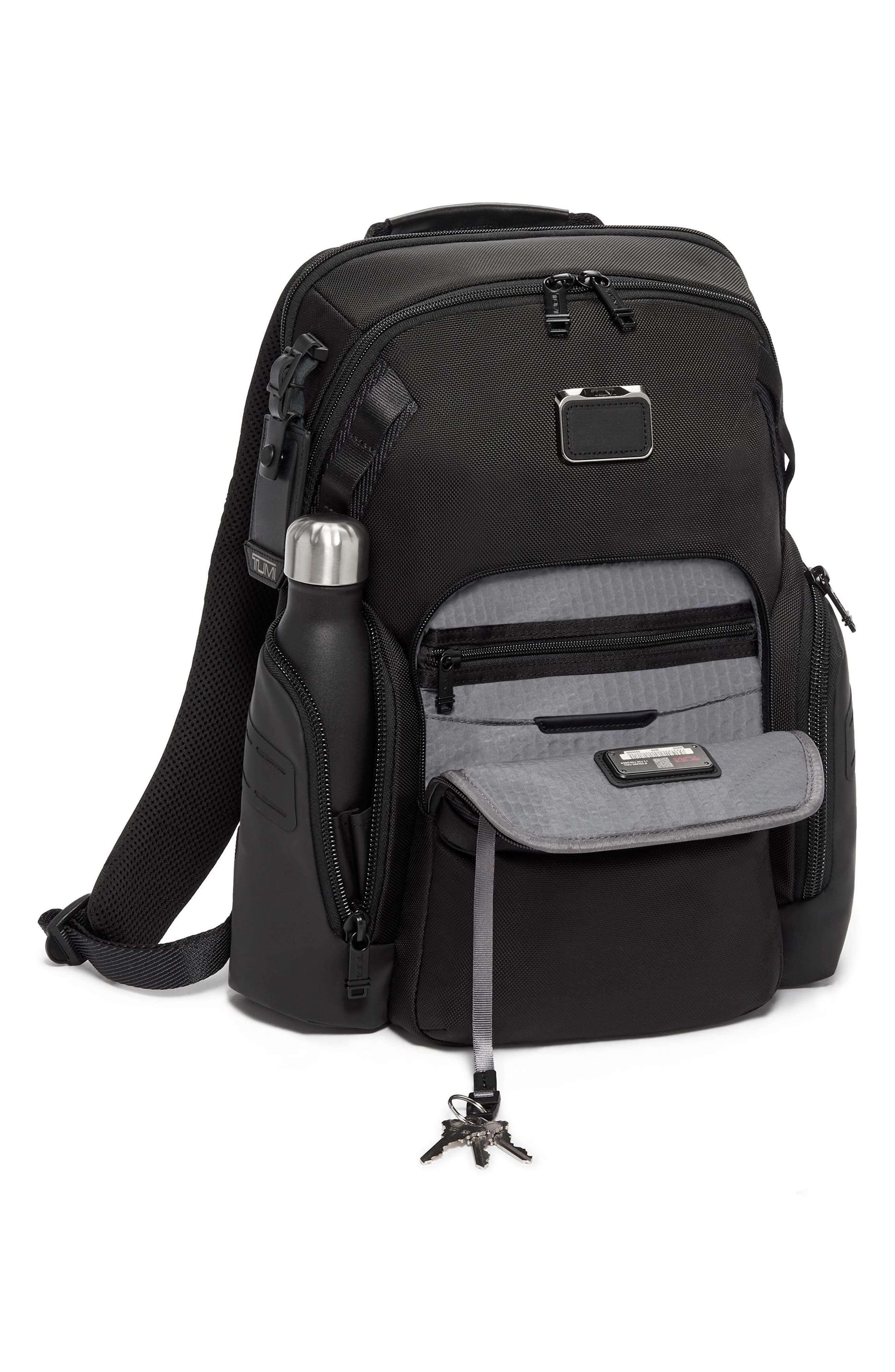 TUMI Alpha Bravo Navigation Backpack, Alternate, color, Black